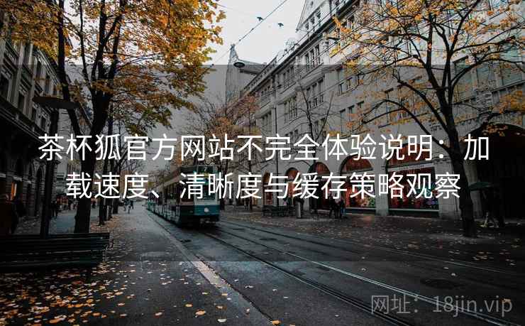 茶杯狐官方网站不完全体验说明：加载速度、清晰度与缓存策略观察