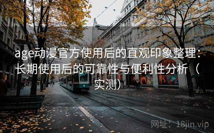 age动漫官方使用后的直观印象整理：长期使用后的可靠性与便利性分析（实测）